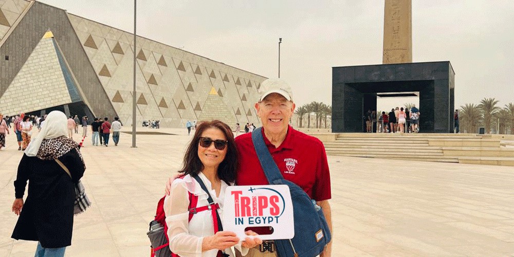 Trips in Egypt Client's at theGrand Egyptian Museum - Trips in Egypt