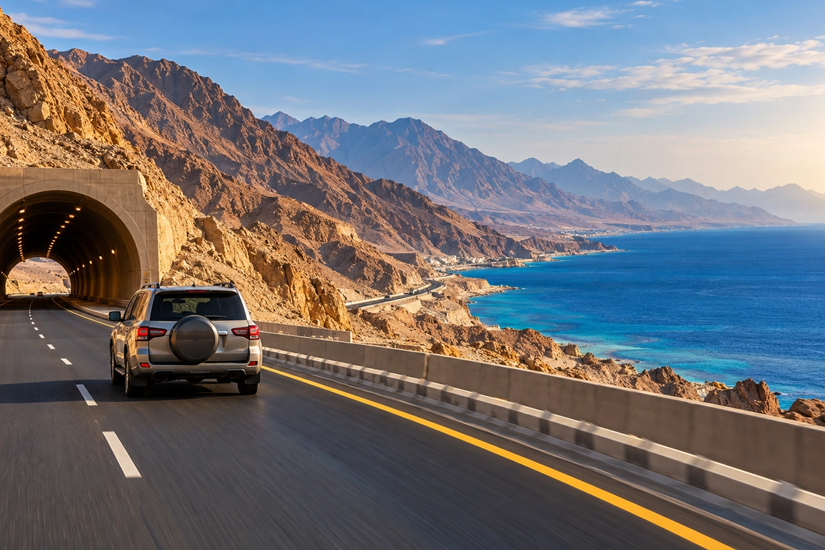 Driving to Sharm Through the Tunnel and Down the Gulf of Suez - Trips in Egypt.webp