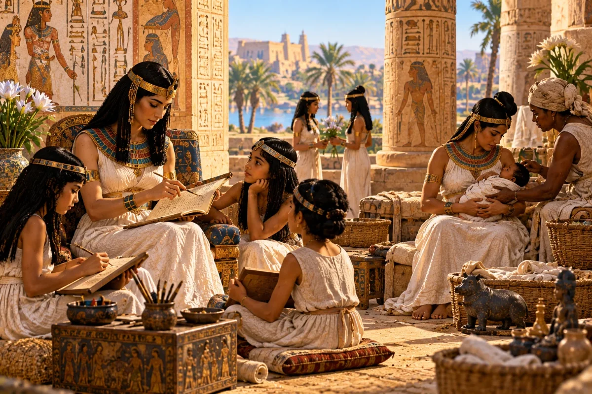 Education, Marriage and Childbirth of Women  - Trips in Egypt.webp