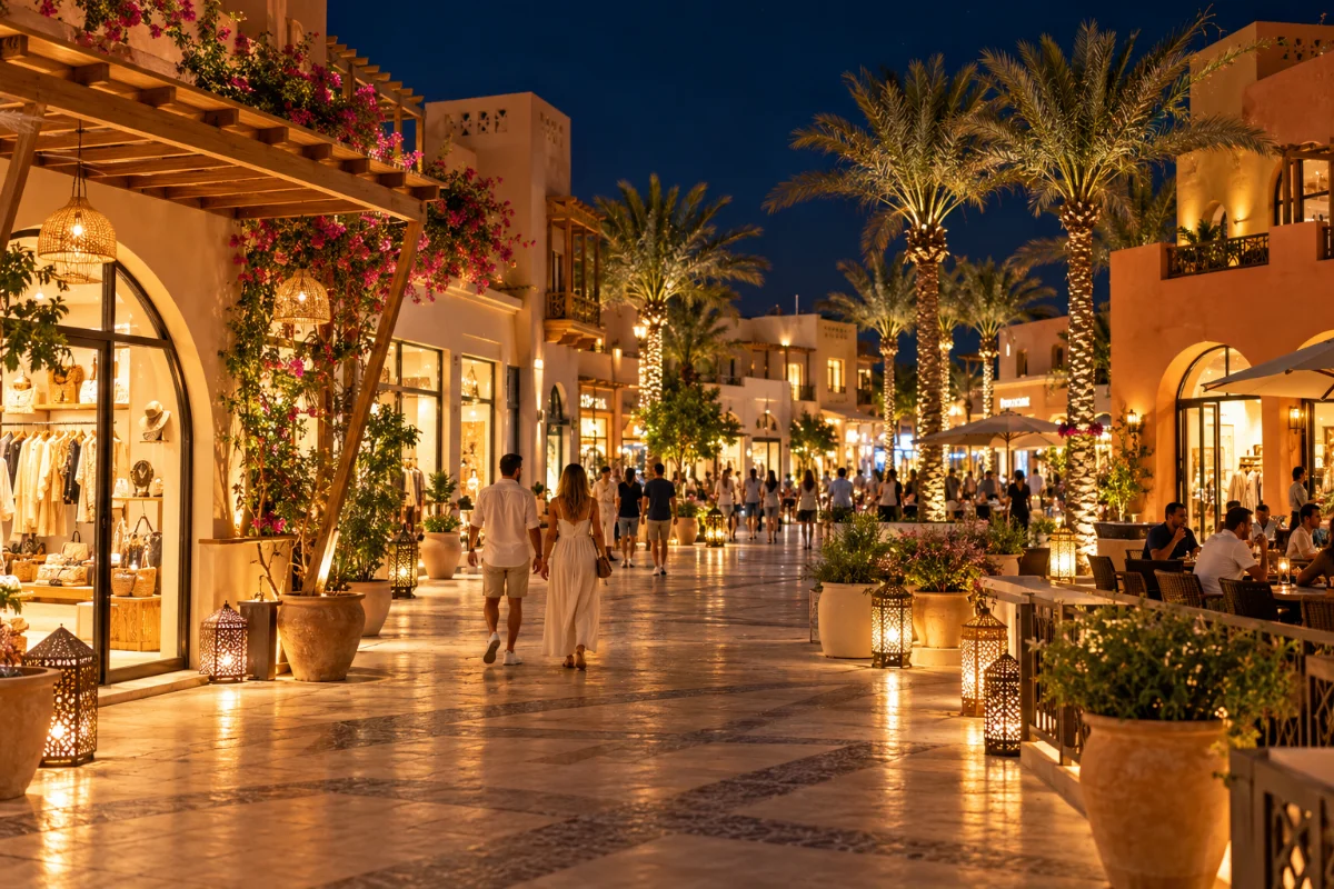 El Gouna Downtown Shopping - Trips in Egypt