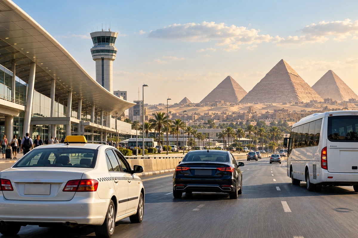 From Cairo Airport to the Pyramids - Trips in Egypt.webp