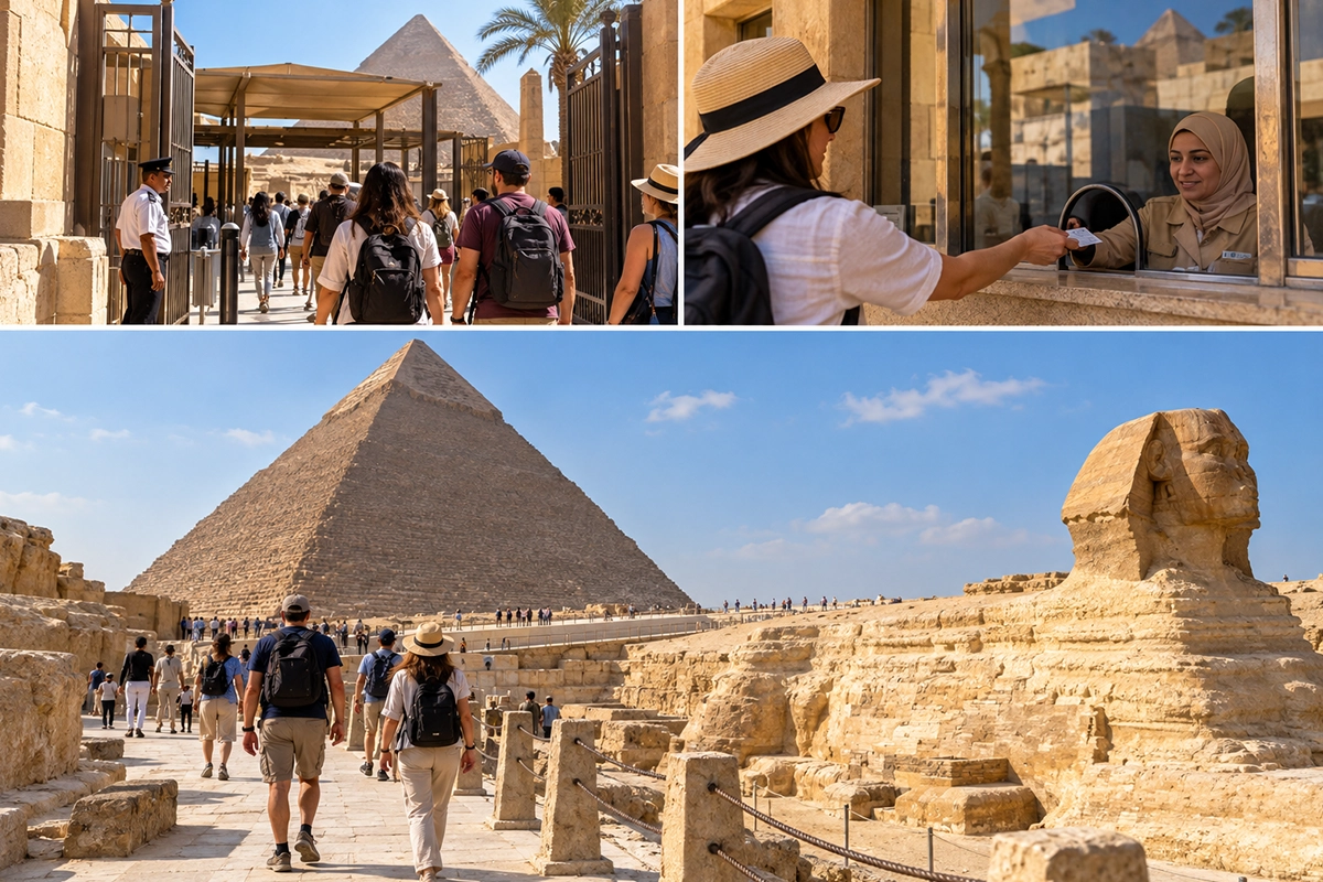 Gates, Tickets and a Short-Visit Route - Trips in Egypt.webp