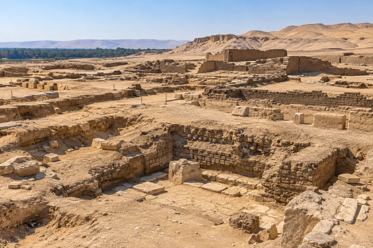 King Menes Death Tomb.webp