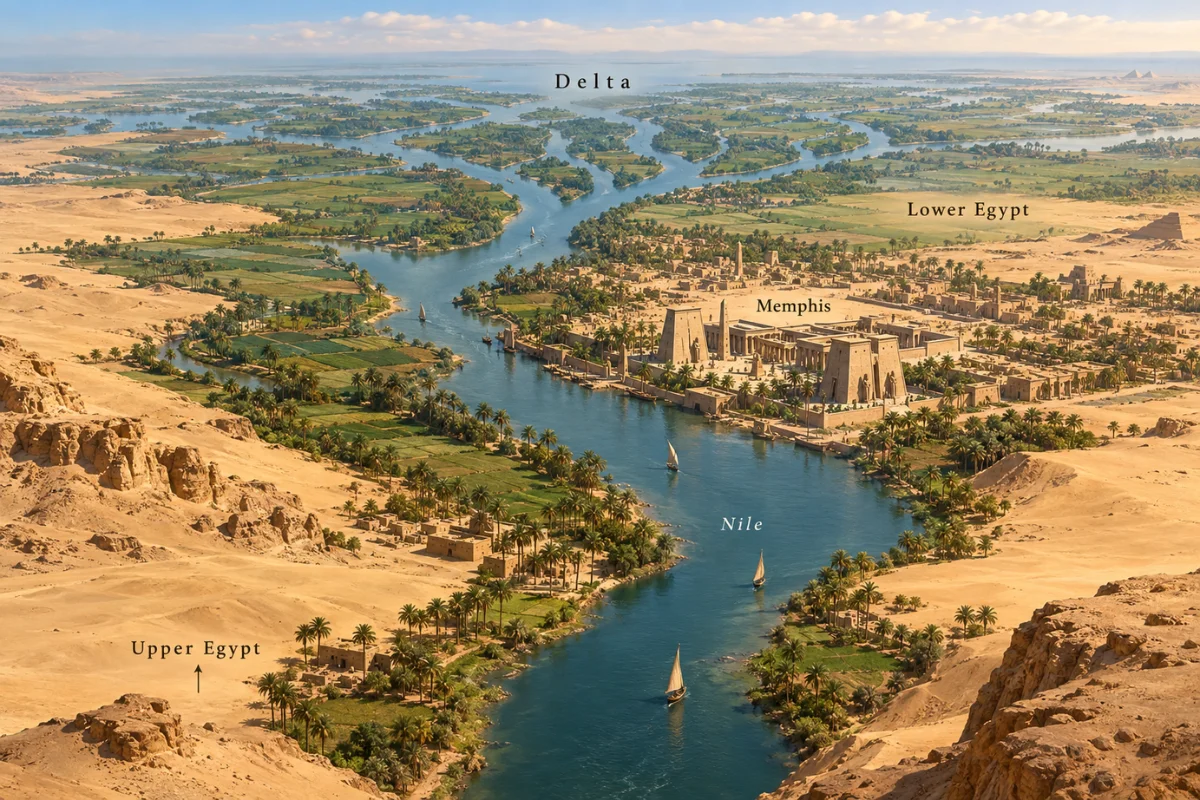 King Menes Founded Memphis.webp