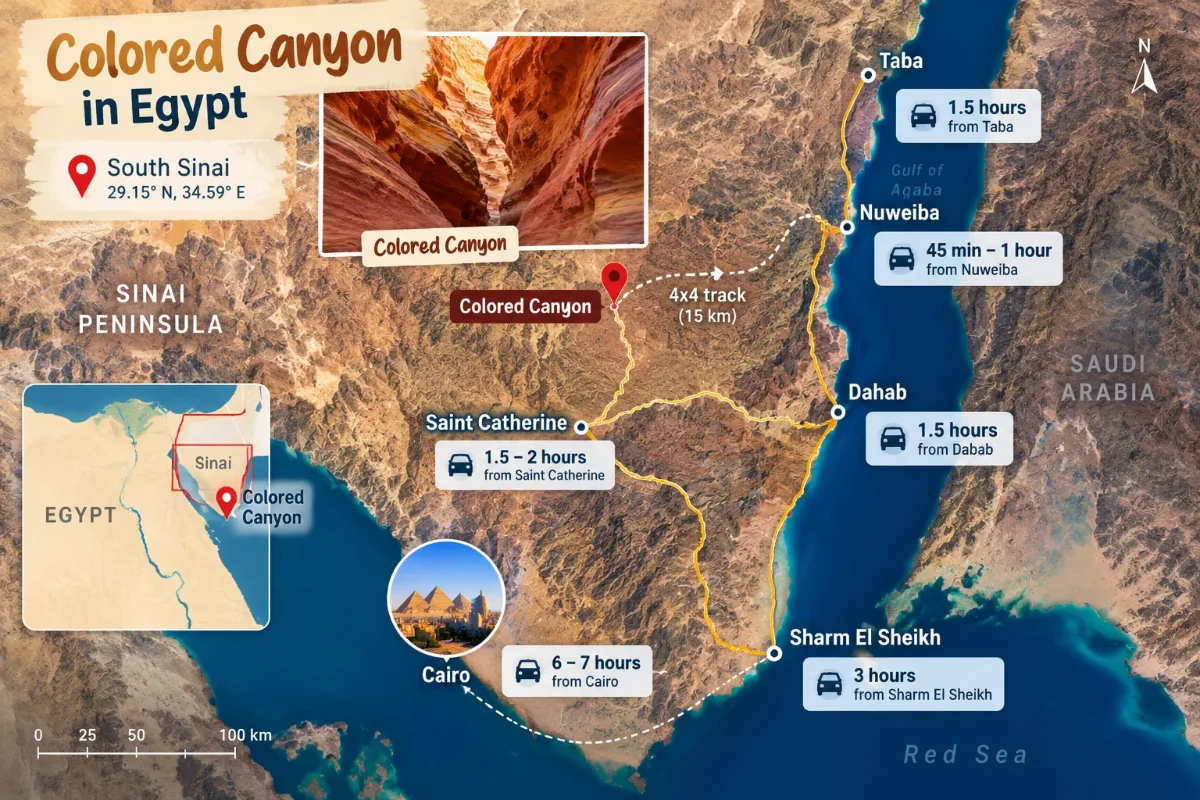 Map - Trips in Egypt.webp