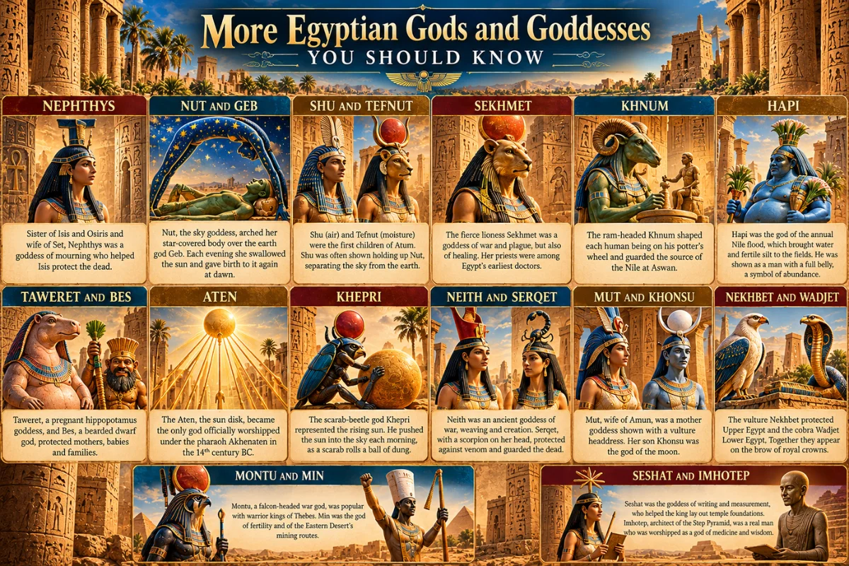 More Egyptian Gods and Goddesses.webp
