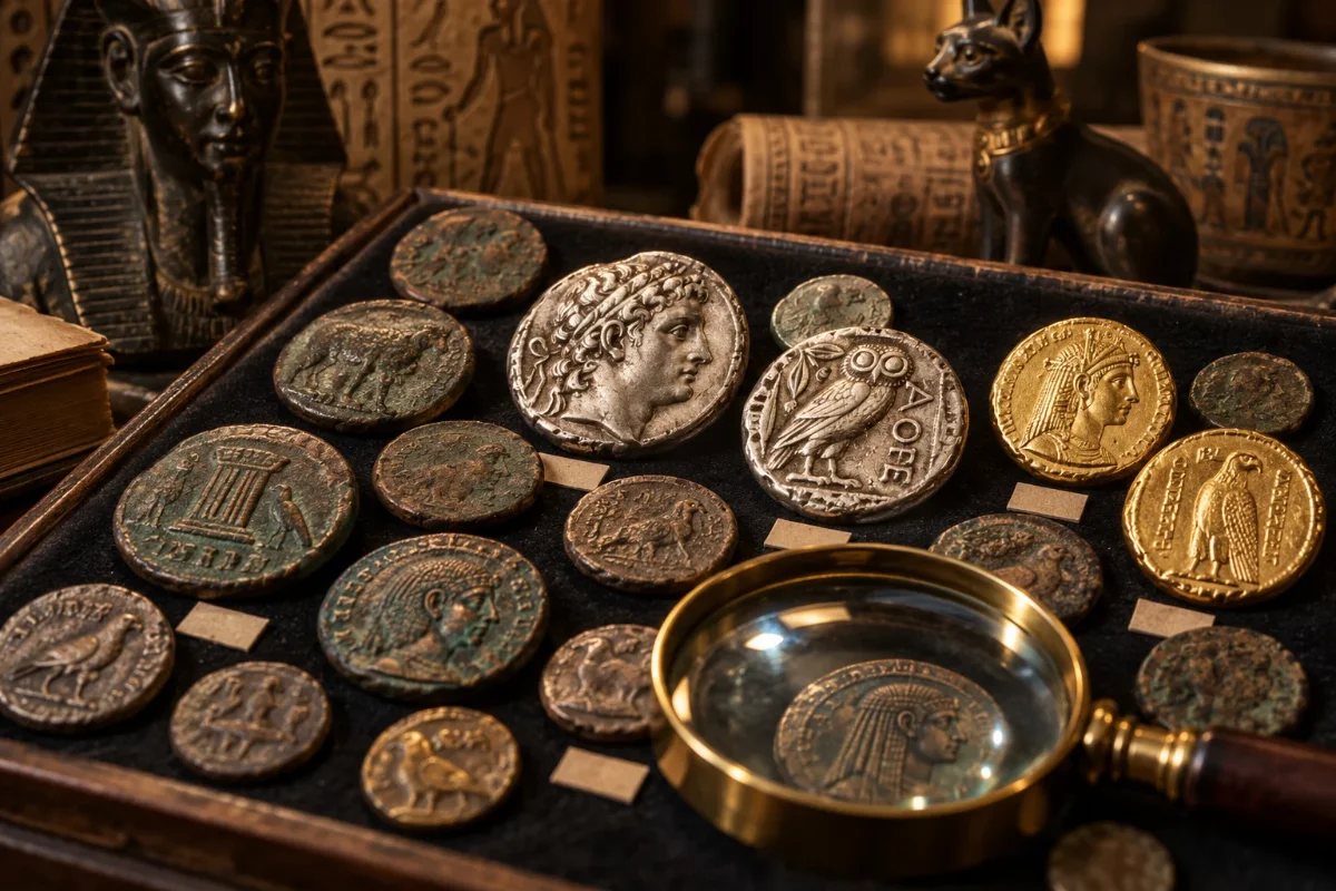 Rare Ancient Egyptian Coins and Their Collector Value- Trips in Egypt.webp