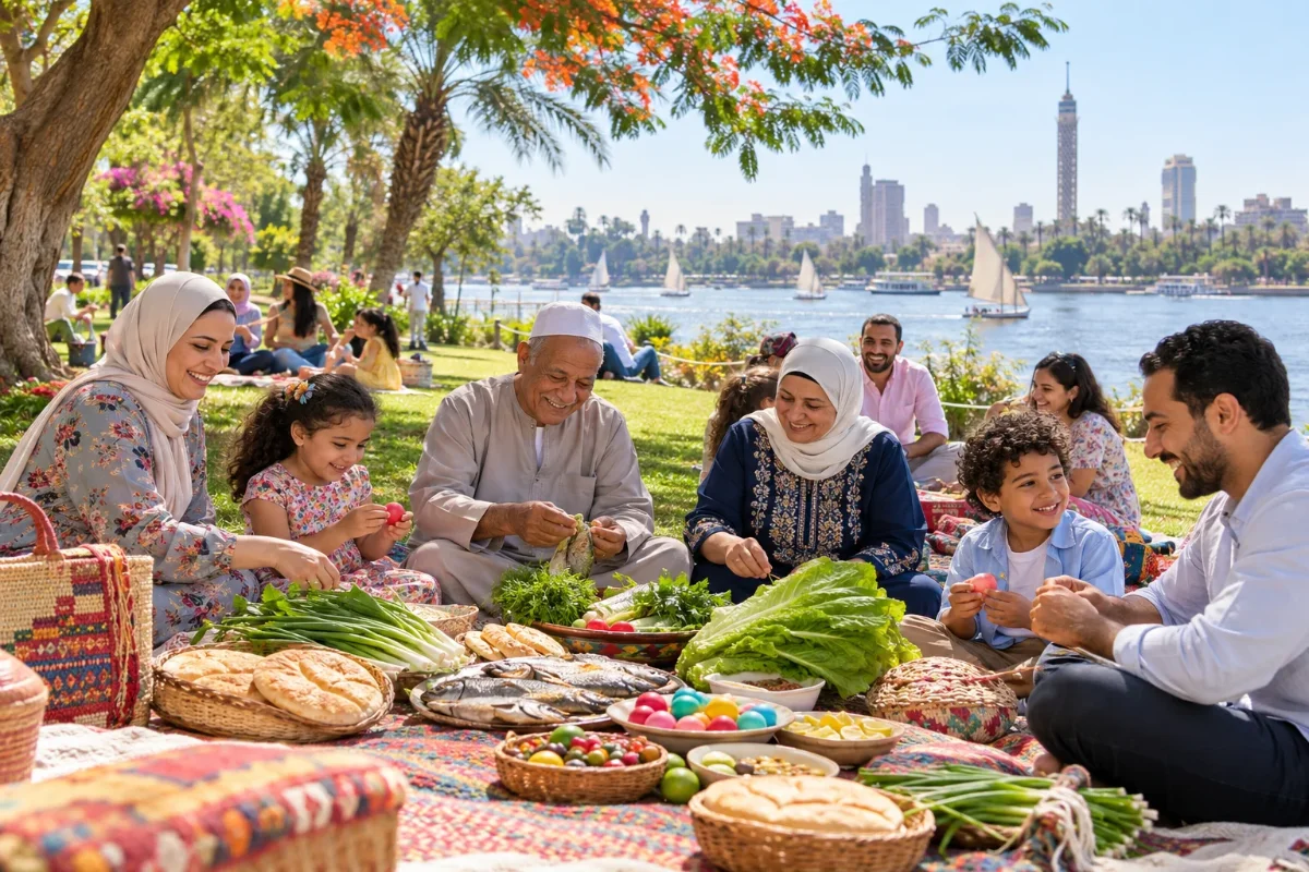 Sham El Nessim Family Picnic by the Nile in Egypt - Trips in Egypt.webp