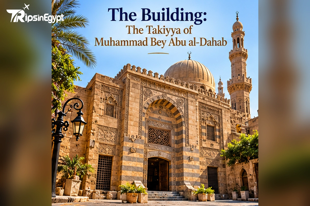 The Building The Takiyya of Muhammad Bey Abu al-Dahab - Trips in Egypt.webp